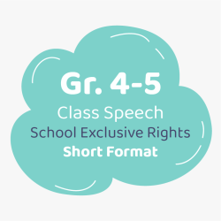 Class Speech Grade 4-5 (Short Format)