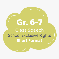 Class Speech Grade 6-7 (Short Format)