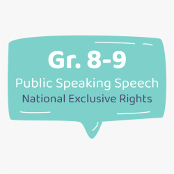 Public Speaking Speech Grade 8-9